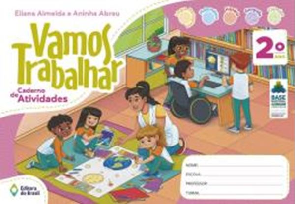Picture of VAMOS TRABALHAR - CADERNO DE ATIVIDADES - 2º ANO - 2ª ED.
