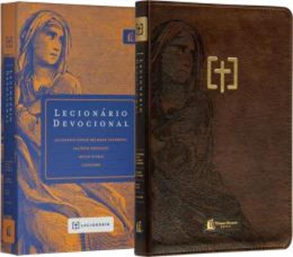 Picture of LECIONARIO DEVOCIONAL (COURO-SOFT COM SLIPCASE) - PLANO DE LEITURA BIBLICA TRIENAL COM SALMOS E ORACAO, ORGANIZADO PELO CALENDARIO LITURGICO CRISTAO