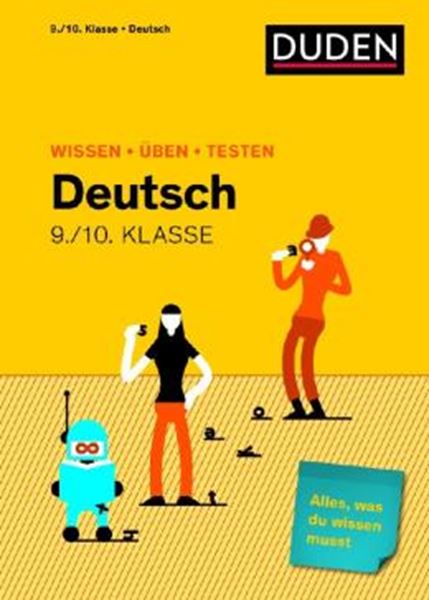 Picture of WISSEN - UBEN - TESTEN - DEUTSCH 9-10 KLASSE
