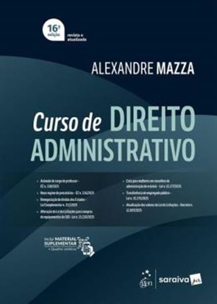 Picture of CURSO DE DIREITO ADMINISTRATIVO - 16ª ED.