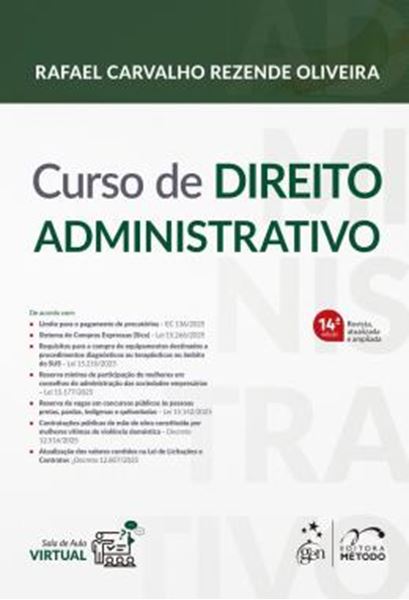 Picture of CURSO DE DIREITO ADMINISTRATIVO - 14ª ED.