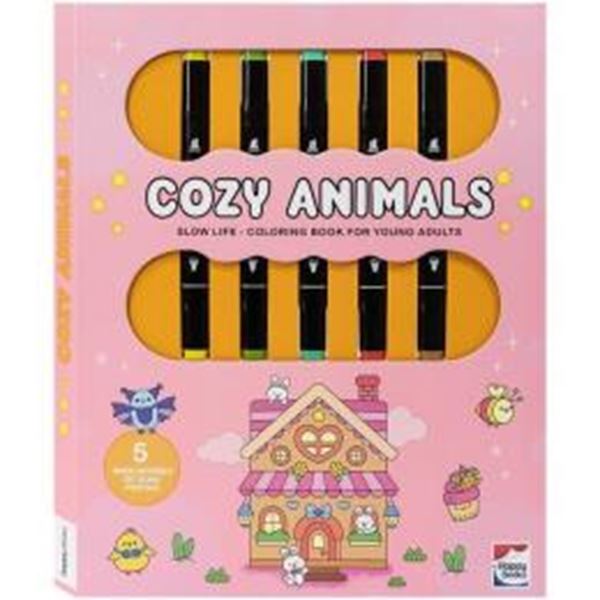Picture of COZY COLORS - COLORING BOOKS FOR YOUNG ADULTS - COZY ANIMALS