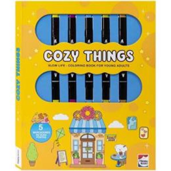 Picture of COZY COLORS - COLORING BOOKS FOR YOUNG ADULTS - COZY THINGS