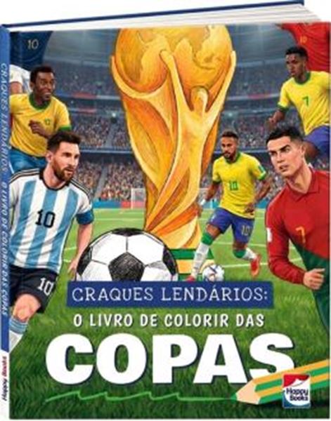 Picture of CRAQUES LENDARIOS - O LIVRO DE COLORIR DAS COPAS (CAPA DURA)
