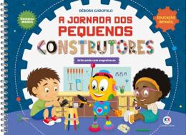 Picture of A JORNADA DOS PEQUENOS CONSTRUTORES - KIT COM LIVRO + JOGO DESPLUGADO - BRINCANDO COM ENGENHOCAS
