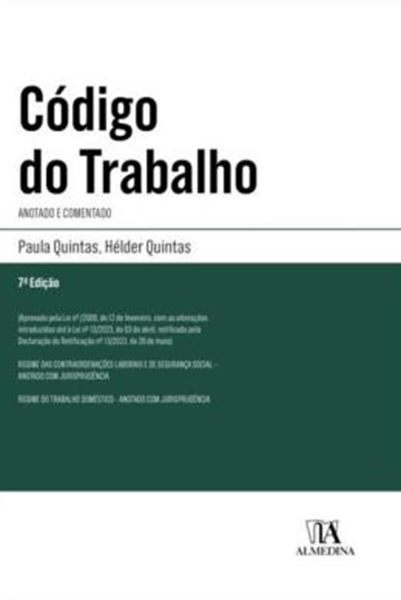 Picture of CODIGO DO TRABALHO - ANOTADO E COMENTADO