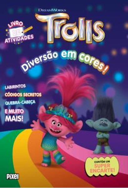 Picture of TROLLS: DIVERSAO EM CORES!