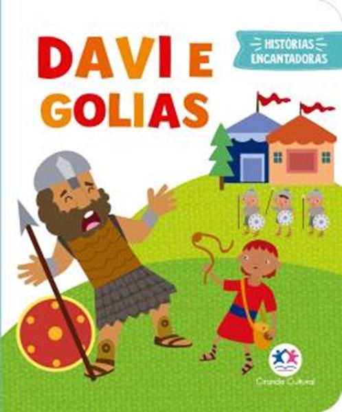 Picture of DAVI E GOLIAS - LIVRO ALMOFADADO PEQUENO
