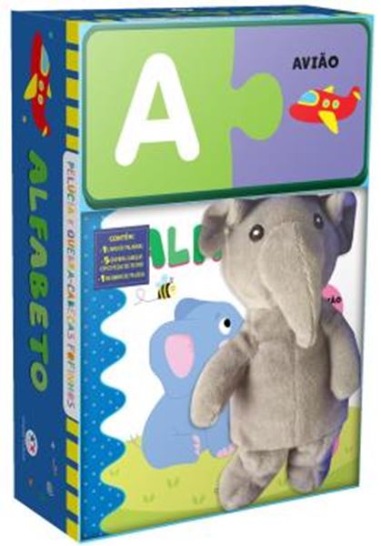 Picture of ALFABETO - LIVRO COM PELUCIA E QUEBRA-CABECA