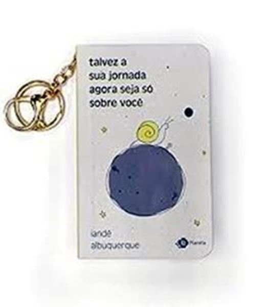 Picture of TALVEZ SUA JORNADA SEJA AGORA - LIVRO DE BOLSO COM CHAVEIRO