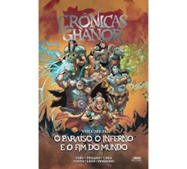 Picture of CRONICAS DE GHANOR VOL. 2 - O PARAISO, O INFERNO E O FIM DO MUNDO (CAPA DURA)