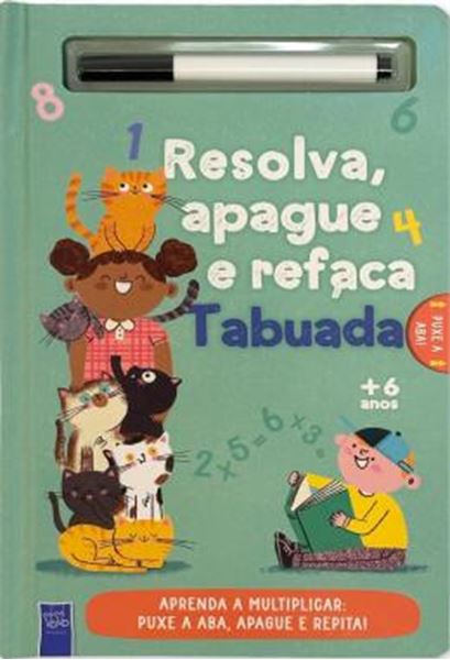 Picture of RESOLVA, APAGUE E REFACA - TABUADA